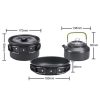 outdoor camping cookware set