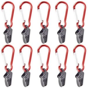 Tent Clamp with Carabiner Hook - Beargoods Tent Clamp with Carabiner Hook Beargoods.co.uk  15.99 Beargoods