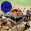 stainless steel backpacking cookware