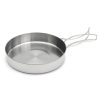 stainless steel backpacking cookware