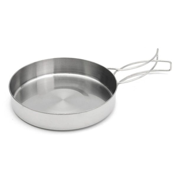 stainless steel backpacking cookware