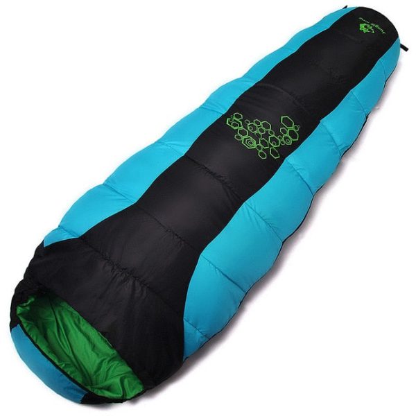 jungle king 2017 thickening fill four holes cotton sleeping bags outdoor camping mountaineering special camping bag movement