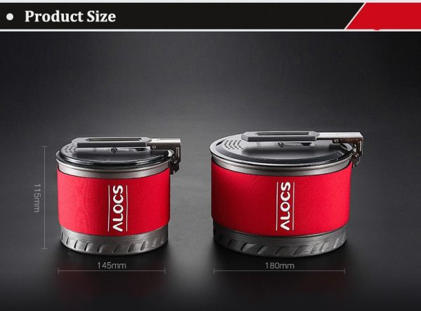 outdoor fast heating camping cookware