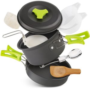 lightweight camping cookware