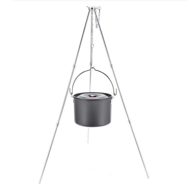 outdoor hanging pot camping cookware