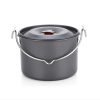 outdoor hanging pot camping cookware