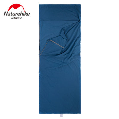 naturehike single double sleeping bag liner envelope ultra light portable cotton sleeping bag liner for outdoor camping