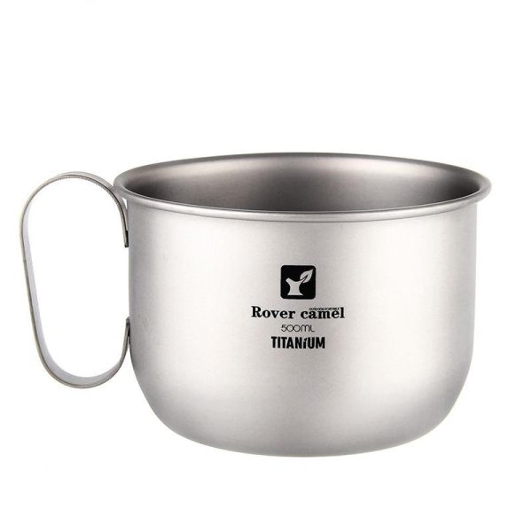 titanium milk cup cookware