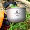 titanium milk cup cookware