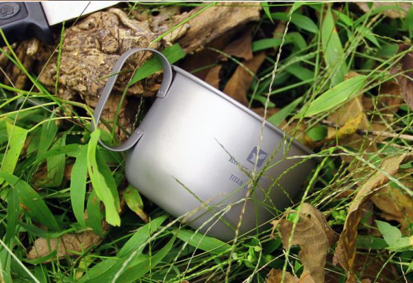 titanium milk cup cookware