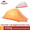 naturehike cloud up series 1 2 3 person camping tent outdoor ultralight camp equipment gear
