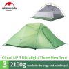 naturehike cloud up series 1 2 3 person camping tent outdoor ultralight camp equipment gear