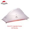 naturehike cloud up series 1 2 3 person camping tent outdoor ultralight camp equipment gear
