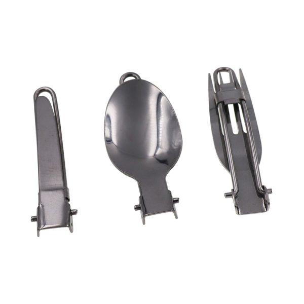folding fork spoon knife set
