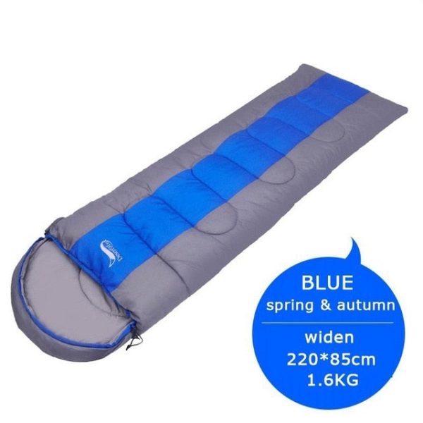 desert&fox camping sleeping bag, lightweight 4 season warm & cold envelope backpacking sleeping bag for outdoor traveling hiking