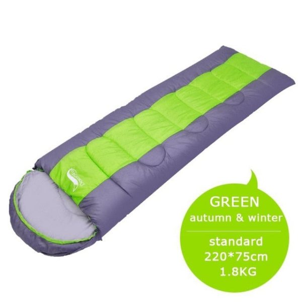 desert&fox camping sleeping bag, lightweight 4 season warm & cold envelope backpacking sleeping bag for outdoor traveling hiking