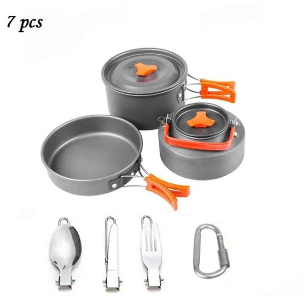 outdoor camping cookware set