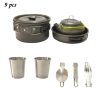 outdoor camping cookware set