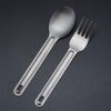 titanium spoon tableware