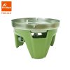 fire maple stainless steel one piece portable camping stove