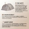 all season family hot camping tent with stove jack