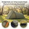 aeroduo 2p ultralight tunnel tent — 1.58 kg compact shelter aeroduo 2p ultralight tunnel tent — 1.58 kg compact shelter