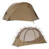 cot compatible bivy tent for solo camping – floating ultralight shelter | traverseon