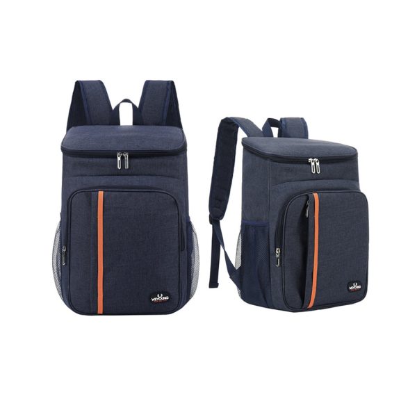 30 can insulated leakproof cooler backpack lightweight thermal bag with multi pockets