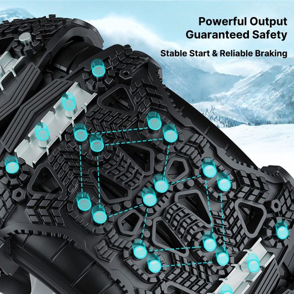no jack needed steel plate anti slip tire chains universal emergency traction for car & suv no jack needed steel plate anti slip tire chains universal emergency traction for car & suv