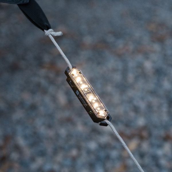 warning lamp outdoor camping, type c rechargeable, stepless dimming