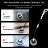 180° rotating car wash mop curved ergonomic handle scratch free microfiber scrubber