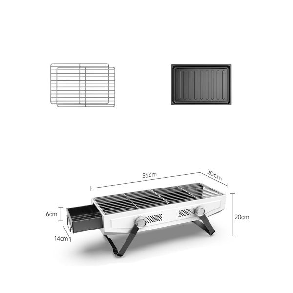 portable stainless steel grill foldable 3 7 people bbq portable stainless steel grill foldable 3 7 people bbq