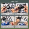 3800w portable windproof camping stove fast boiling outdoor gas burner