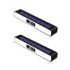 clip on solar motion lights outdoor waterproof security for fence garage camping