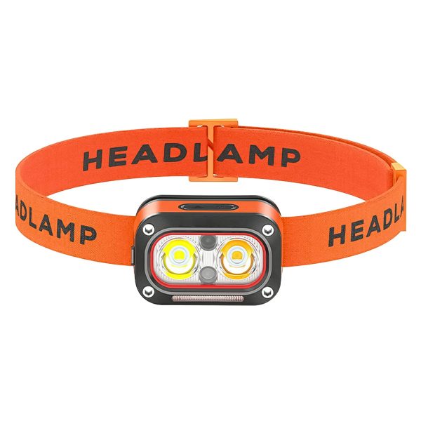 gesture control usb rechargeable ultralight 53g running headlamp waterproof led outdoor light