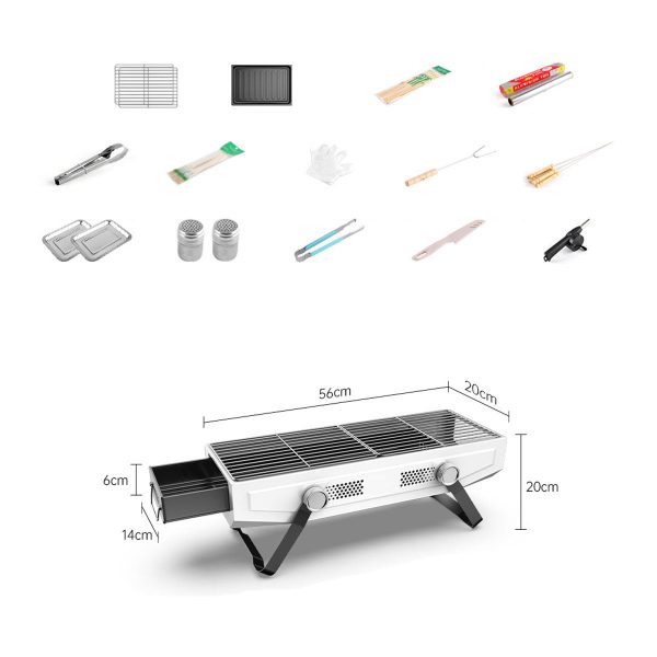 portable stainless steel grill foldable 3 7 people bbq portable stainless steel grill foldable 3 7 people bbq
