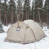 all season family hot camping tent with stove jack