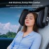 adjustable car headrest neck support universal side sleep pillow with memory foam