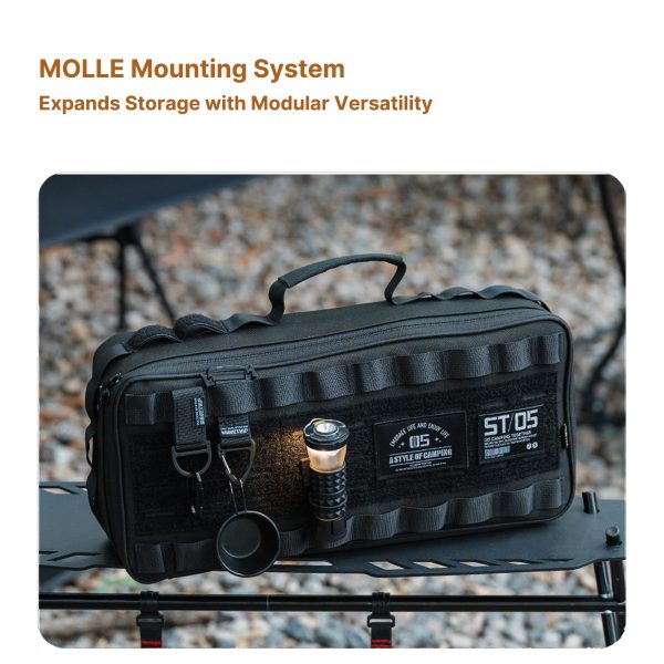 molle compatible tactical admin pouch heavy duty multi pocket edc gear organize