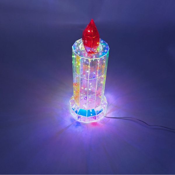 led holiday decor – rechargeable outdoor atmosphere light