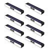 clip on solar motion lights outdoor waterproof security for fence garage camping