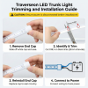 car trunk led strip light, cutting silicone waterproof neon lights strip car trunk led strip light, cutting silicone waterproof neon lights strip