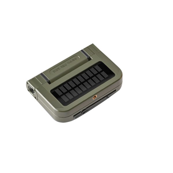 2400 lm solar powered lithium battery flood light rechargeable outdoor atmosphere light
