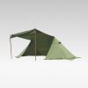 4 season windproof tent with stove jack for camping & outdoor living