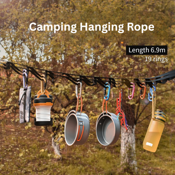 camping hanging rope