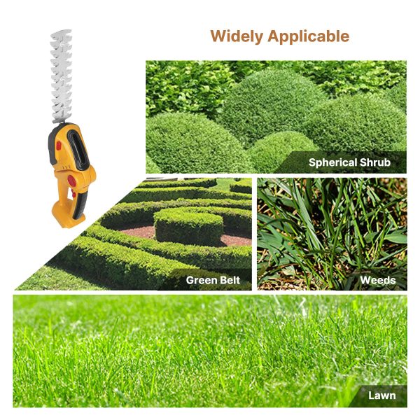 2 in 1 cordless mini electric hedge trimmer handheld rechargeable grass shear & shrub trimmer 2 in 1 cordless mini electric hedge trimmer handheld rechargeable grass shear & shrub trimmer