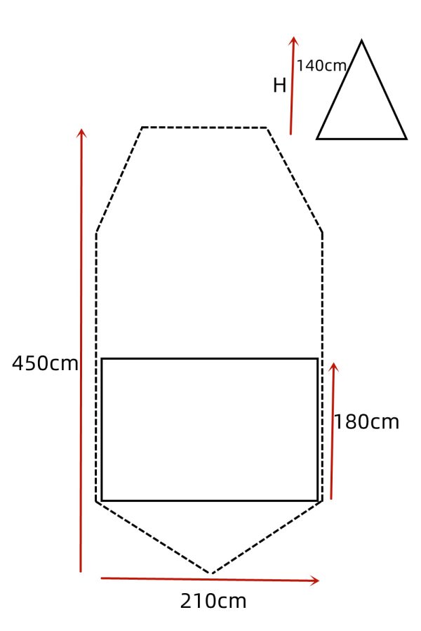 3 person double layer camping tent – waterproof & lightweight family shelter
