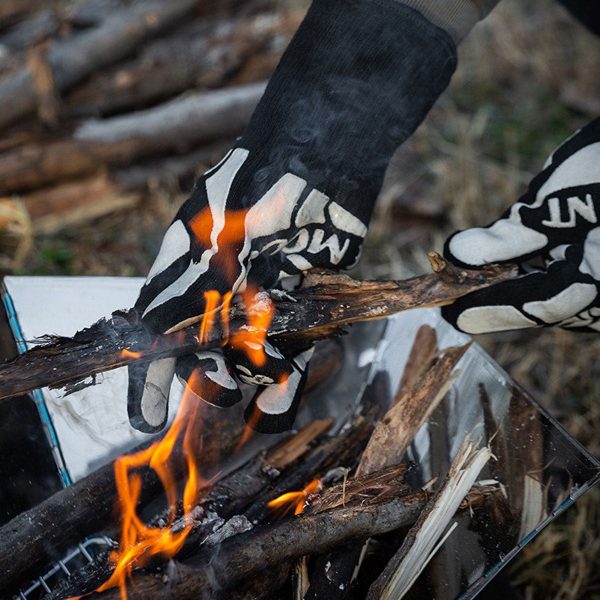 heat resistant bbq & camping cooking gloves heat resistant bbq & camping cooking gloves