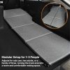foldable adjustable non inflatable car mattress portable space saving travel bed for suv & car foldable adjustable non inflatable car mattress portable space saving travel bed for suv & car
