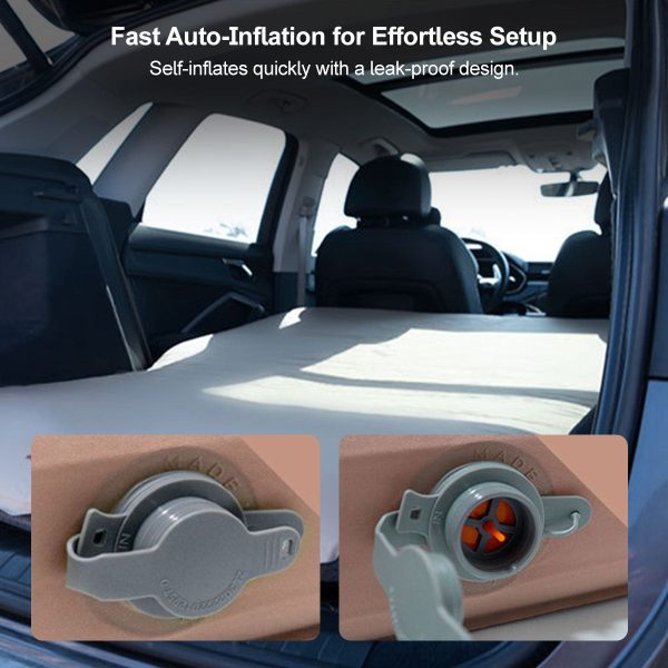 self inflating suv air mattress automatic inflation travel bed with high density foam